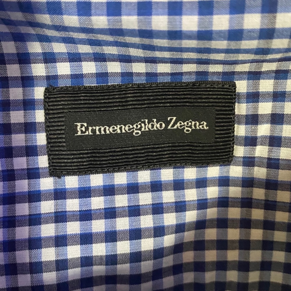 Zegna button down dress shirt